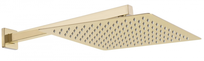 Set de dus Fenix Davis Gold Box, anti calcar, auriu, montaj incastrat [7]