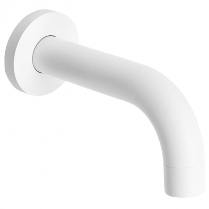 Set de dus Lungo White + Box, anti calcar, alb, montaj incastrat [3]