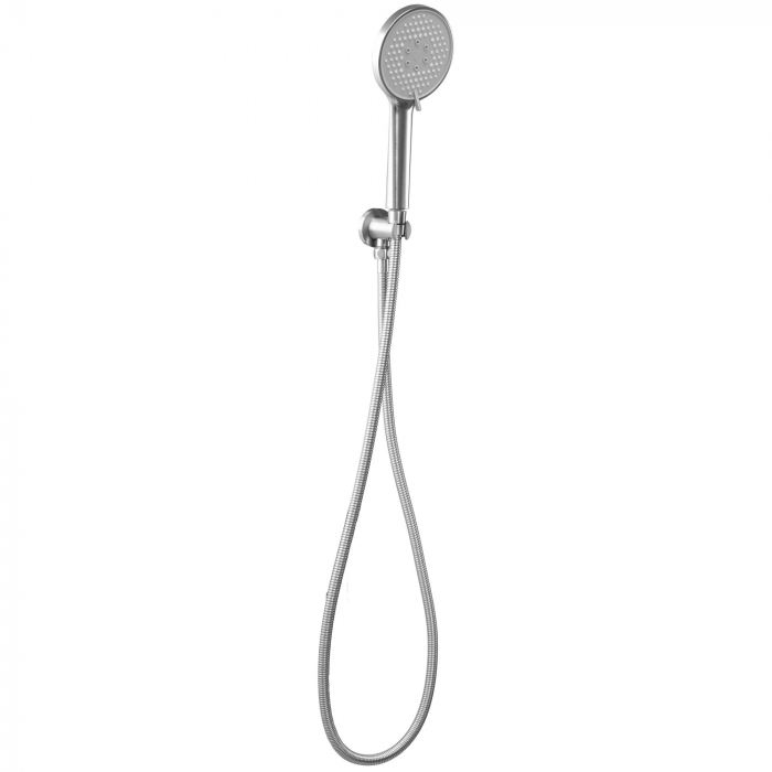 Set de dus nichel periat Inox + Box, anti calcar, nichel, montaj incastrat [4]