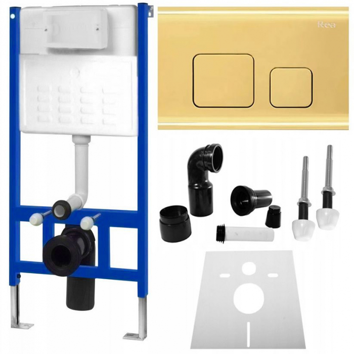 Set rezervor incastrat Rea cu clapeta F aurie [1]