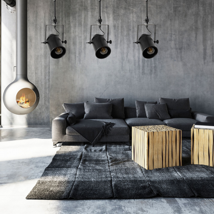 Spotlight lampă mobilă spot tavan triplu negru E27 APP487-3C [5]