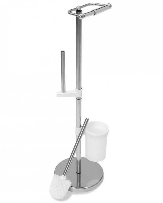SUPORT WC cu perie metal Chrome 392597 [6]