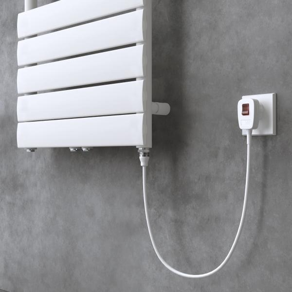 Termostat calorifer / radiator baie 600W sau 800W [4]
