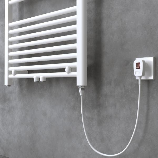 Termostat calorifer / radiator baie 600W sau 800W [2]