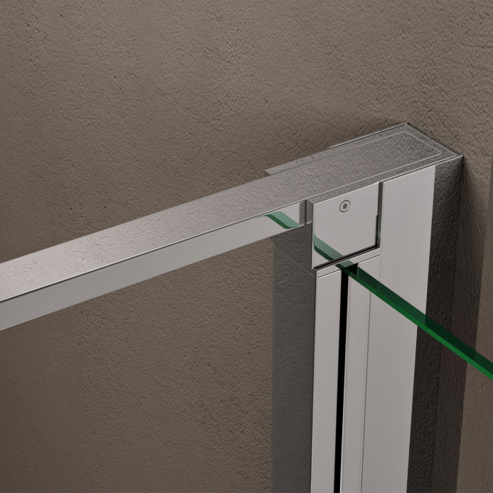 Usa dus Astra 36K-MS, 75-100 cm, crom, batanta, sticla securizata 8 mm transparenta sau sablata partial [4]