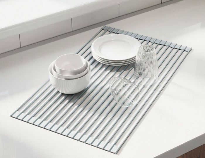 Uscator pentru vase Mat pentru chiuveta 322108 Grey [9]