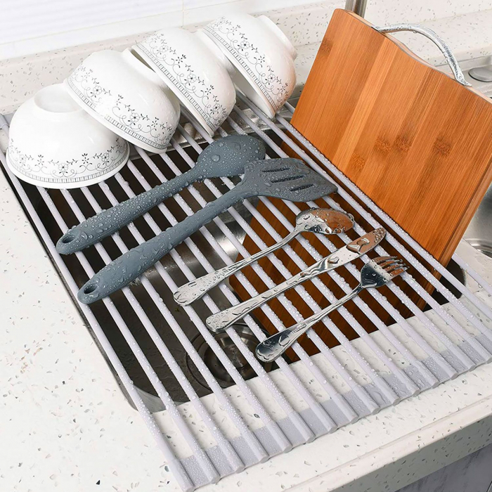 Uscator pentru vase Mat pentru chiuveta 322108 Grey [6]