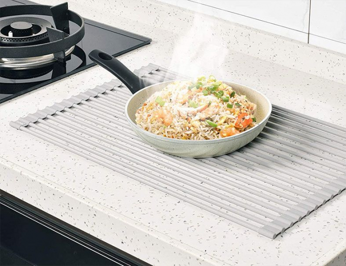 Uscator pentru vase Mat pentru chiuveta 322108 Grey [8]