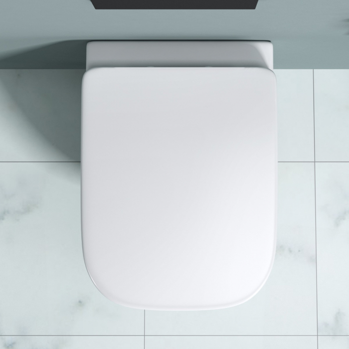 Vas WC Astra-101 suspendabil, Softclose, alb [5]