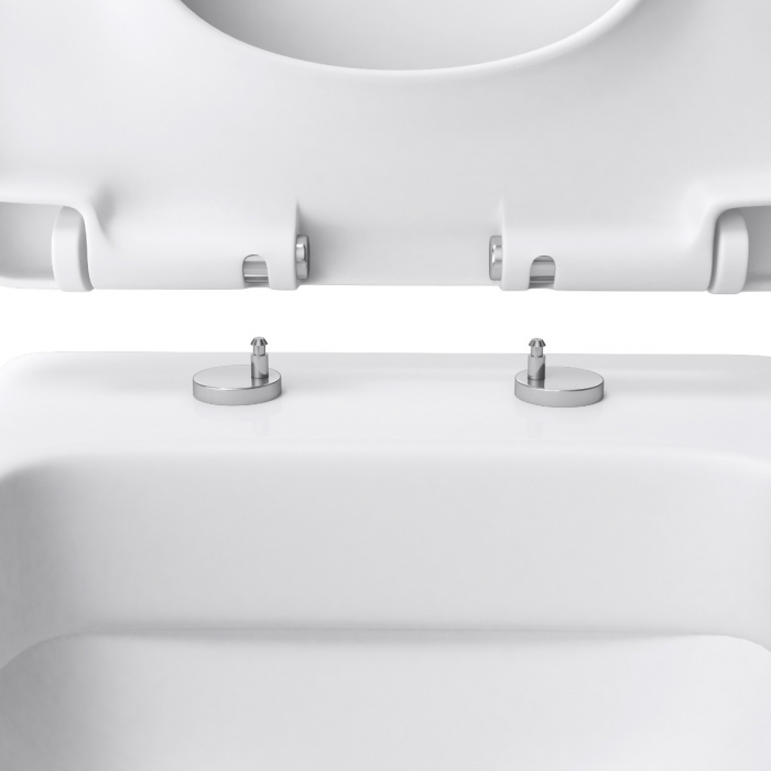 Vas WC Astra-101 suspendabil, Softclose, alb [7]