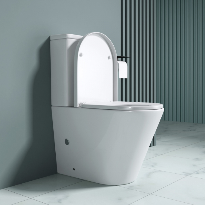 Vas WC Astra-108T, Rimless, cu rezervor, montaj pe podea, SoftClose [3]