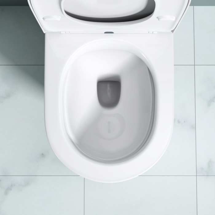 Vas WC Astra-108T, Rimless, cu rezervor, montaj pe podea, SoftClose [9]