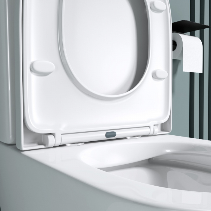 Vas WC Astra-108T, Rimless, cu rezervor, montaj pe podea, SoftClose [8]