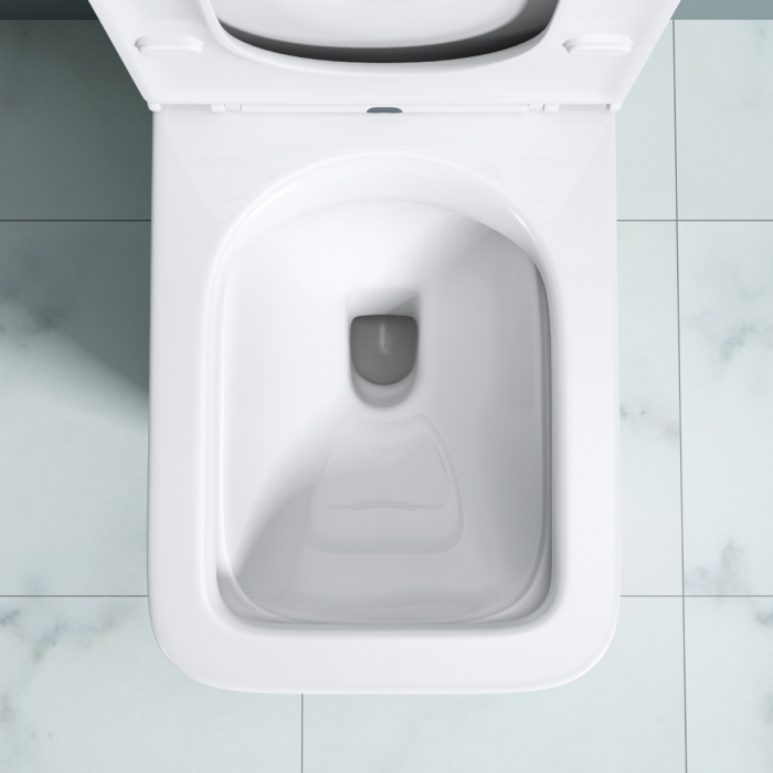 Vas WC Astra-112T, Rimless, cu rezervor, montaj pe podea, SoftClose [9]