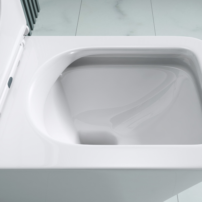 Vas WC Astra-112T, Rimless, cu rezervor, montaj pe podea, SoftClose [7]