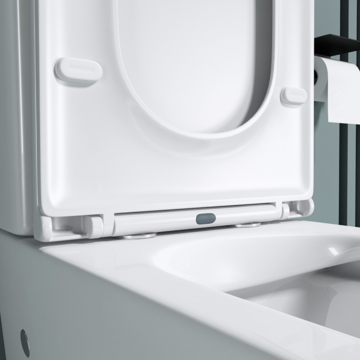Vas WC Astra-112T, Rimless, cu rezervor, montaj pe podea, SoftClose [8]