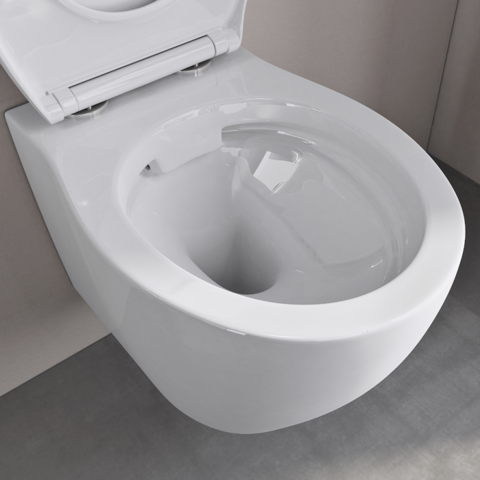 Vas WC Astra-126 suspendabil, Softclose, alb [3]