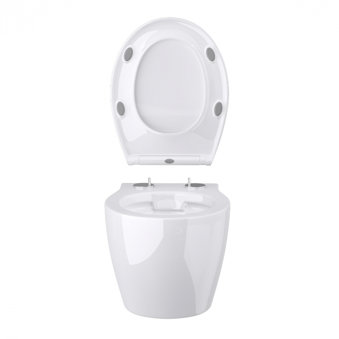 Vas WC Astra-126 suspendabil, Softclose, alb [6]