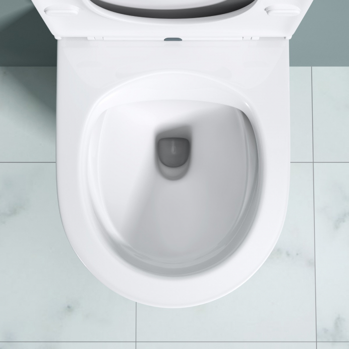 Vas WC Astra-179A suspendabil, Rimless, Softclose, alb [9]