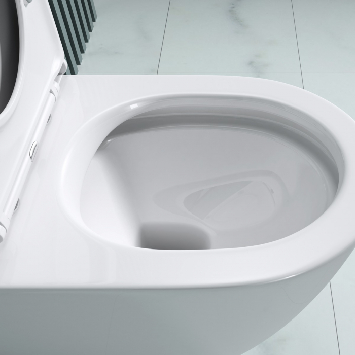 Vas WC Astra-179T, Rimless, cu rezervor, montaj pe podea, SoftClose [6]