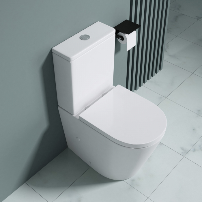 Vas WC Astra-179TA, Rimless, cu rezervor, montaj pe podea, SoftClose [2]