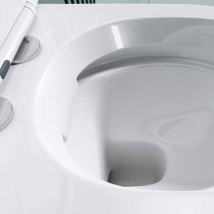 Vas WC Astra-306 suspendabil, Rimless, Softclose, alb [5]