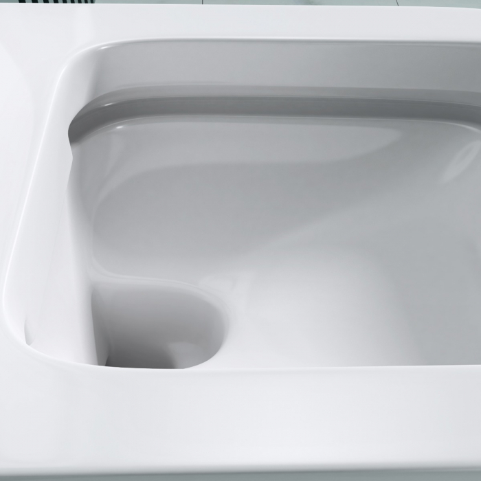 Vas WC Astra-308 suspendabil, Rimless, Softclose, alb [7]