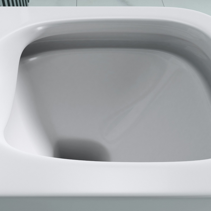 Vas WC Astra-A112 suspendabil, Rimless, Softclose, alb [6]