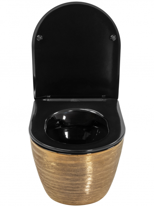 Vas WC Carlo Flat Brush Gold [4]
