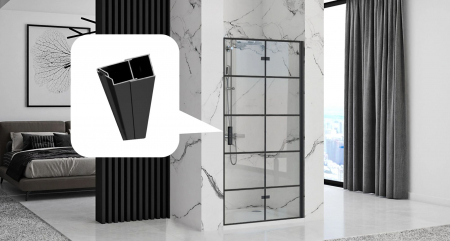 Adaptor inchidere magnetica pentru usi Molier Black [2]