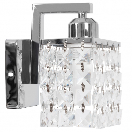 Aplice - Aplica de perete metal cristal crom  APP543-1W