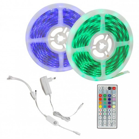 Becuri - Banda LED 26W RGB 2x5m 16827