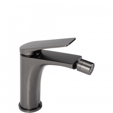 Baterii Bideu - Baterie Bideu Avalon Titanium, montaj pe bideu, alama, titanium