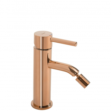 Baterii Bideu - Baterie Bideu Lungo Rose Gold, montaj pe bideu, alama, auriu rose