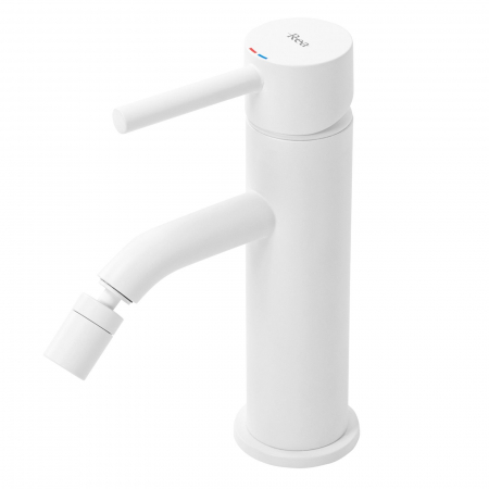 Baterie Bideu Lungo White Mat, montaj pe bideu, alama, alb [3]
