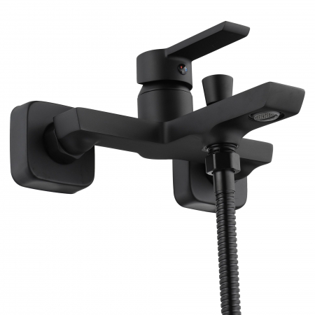 Baterie cada Argus Black Matt, montaj pe perete, alama, negru, perlator aer [5]