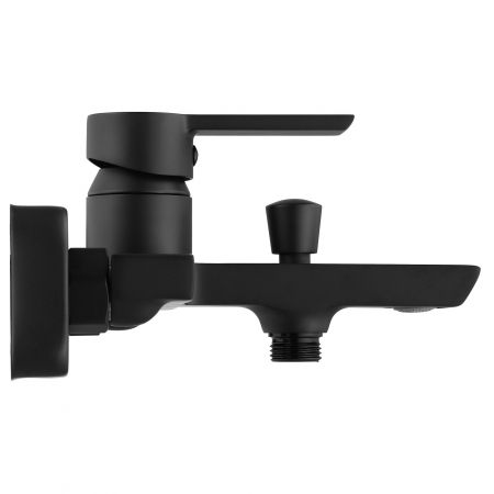 Baterie cada Argus Black Matt, montaj pe perete, alama, negru, perlator aer [3]