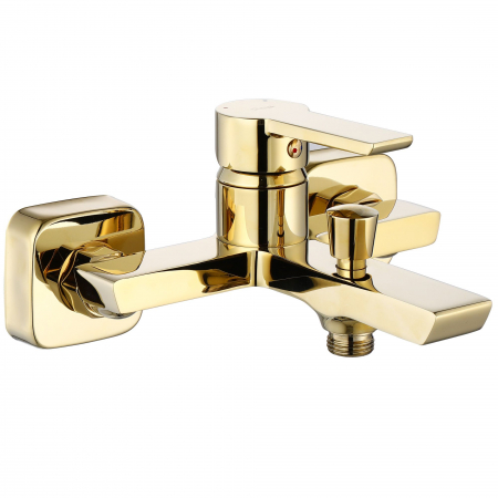 Baterie cada Argus Gold, montaj pe perete, alama, auriu, perlator aer [2]