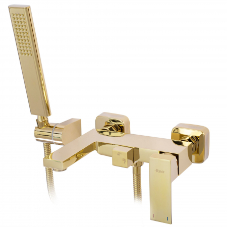 Baterie cada Fenix Gold, montaj pe perete, alama, auriu, perlator aer [3]