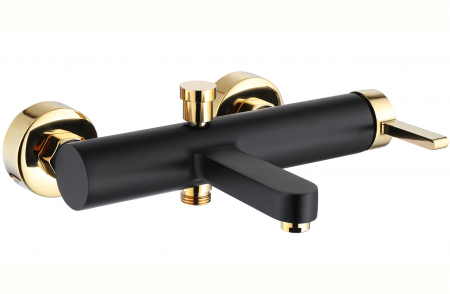 Baterie cada Polo Black Gold, montaj pe perete, alama, negru, perlator aer [4]