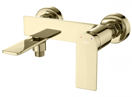 Baterie cada Storm Gold, montaj pe perete, alama, auriu [2]
