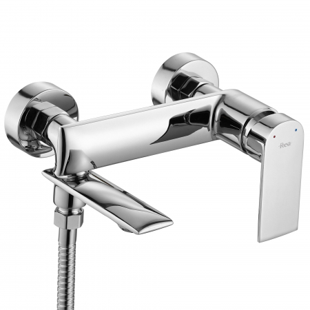 Baterie cada Veneta Chrome, montaj pe perete, alama, crom [1]