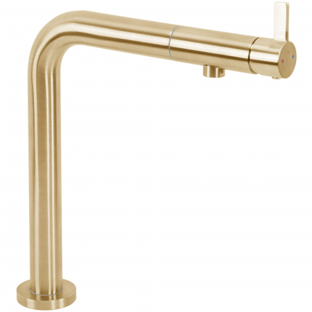 Baterii bucătărie - Baterie de bucătărie COLE Brush Gold