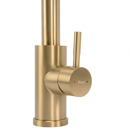 Baterie de bucătărie CROSS  BRUSH GOLD [2]