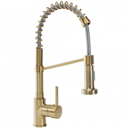 Baterie de bucătărie Spring Auriu [0]