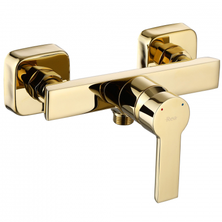 Baterie dus Argus Gold, montaj pe perete, alama, auriu, perlator aer [2]