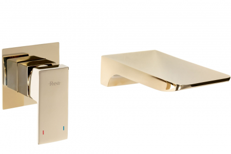 Baterie incastrata Auriu Mason Gold, montaj incastrat, alama, auriu [1]