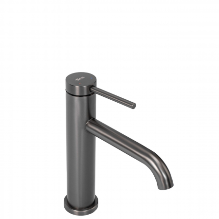 Baterii baie - Baterie lavoar Clif Titanium, montaj pe blat sau lavoar, alama, titanium, perlator aer