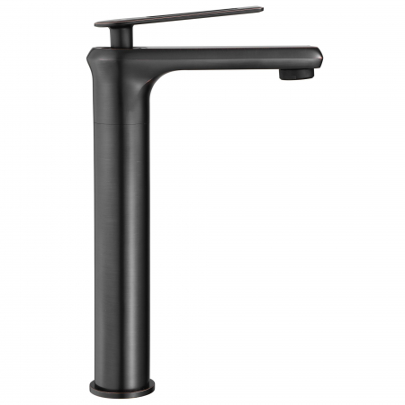 Baterie lavoar Negru Blade Old Black High, montaj pe blat sau lavoar, alama, negru, perlator aer [2]
