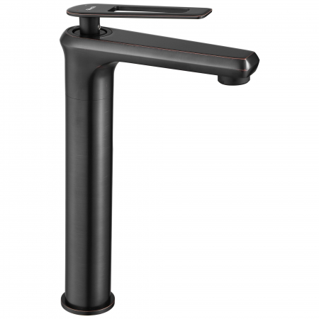 Baterii Lavoar - Baterie lavoar Negru Blade Old Black High, montaj pe blat sau lavoar, alama, negru, perlator aer